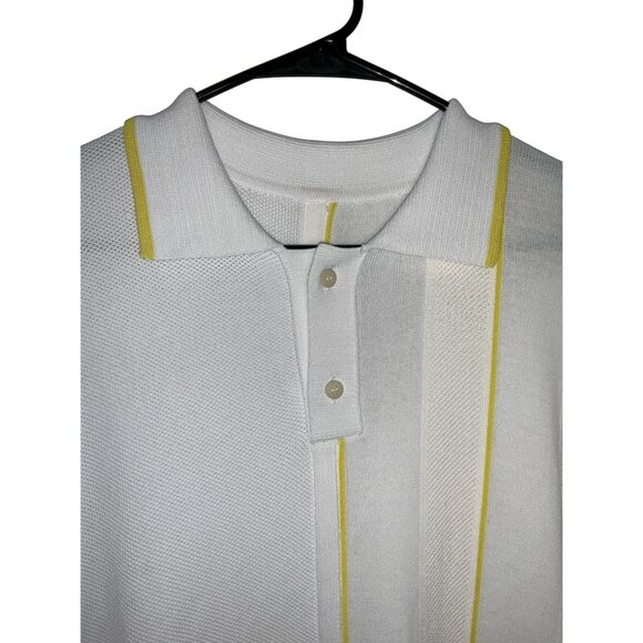 JACQUEMUS Le Polo Juego in White Large New Mens Shirt Top - Picture 7 of 16